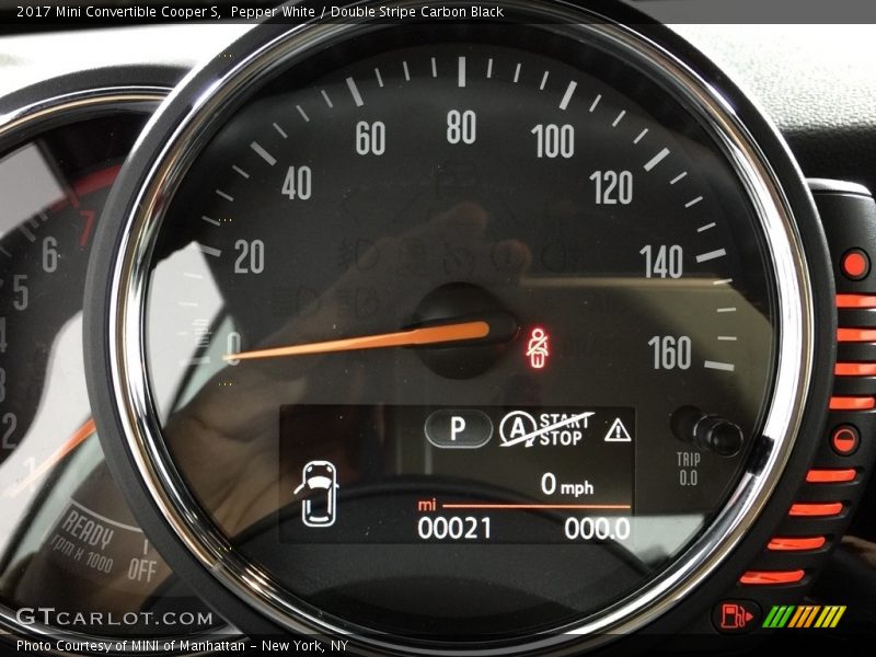  2017 Convertible Cooper S Cooper S Gauges