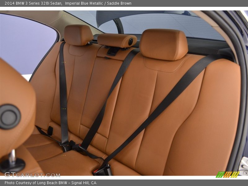 Imperial Blue Metallic / Saddle Brown 2014 BMW 3 Series 328i Sedan