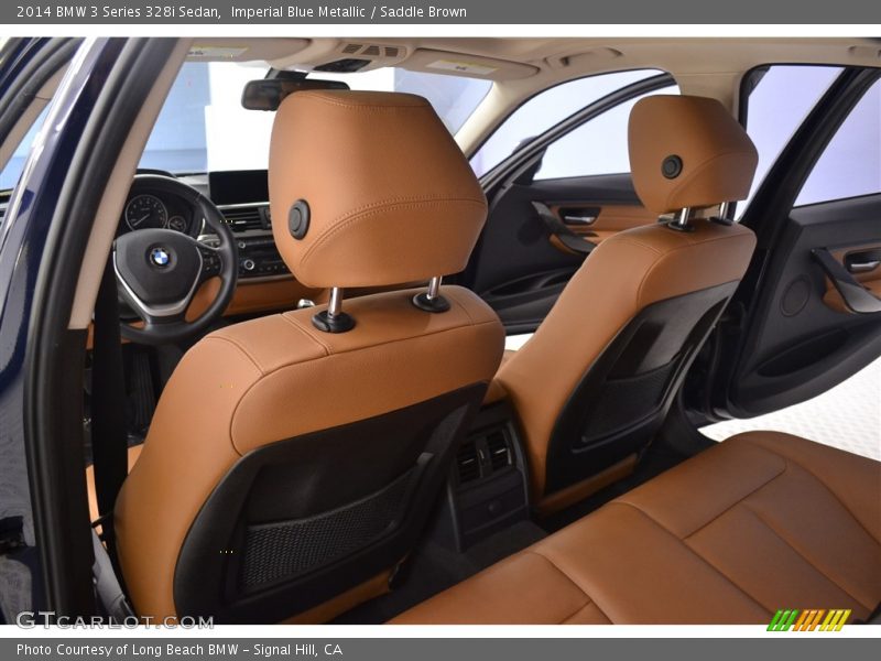 Imperial Blue Metallic / Saddle Brown 2014 BMW 3 Series 328i Sedan