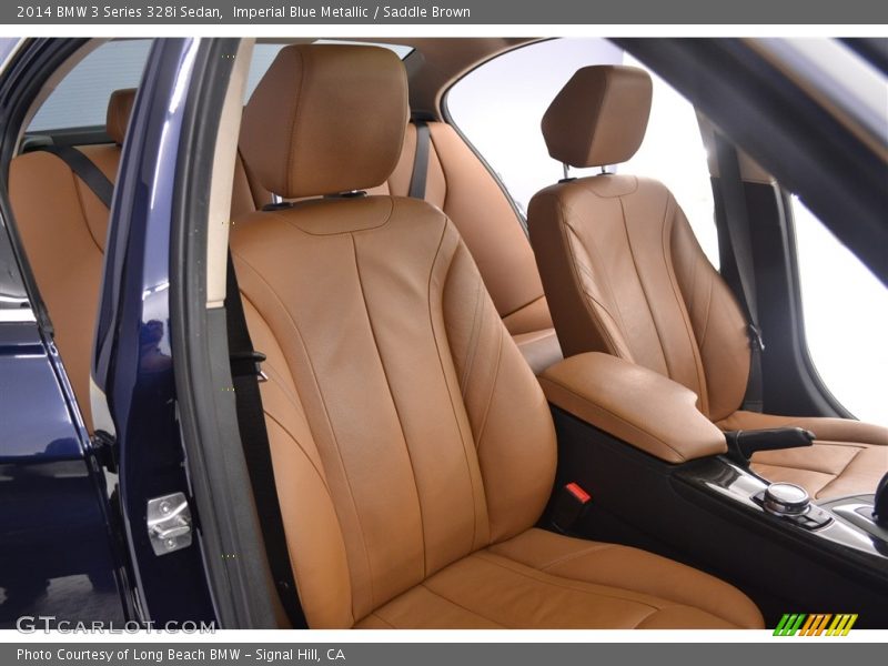 Imperial Blue Metallic / Saddle Brown 2014 BMW 3 Series 328i Sedan