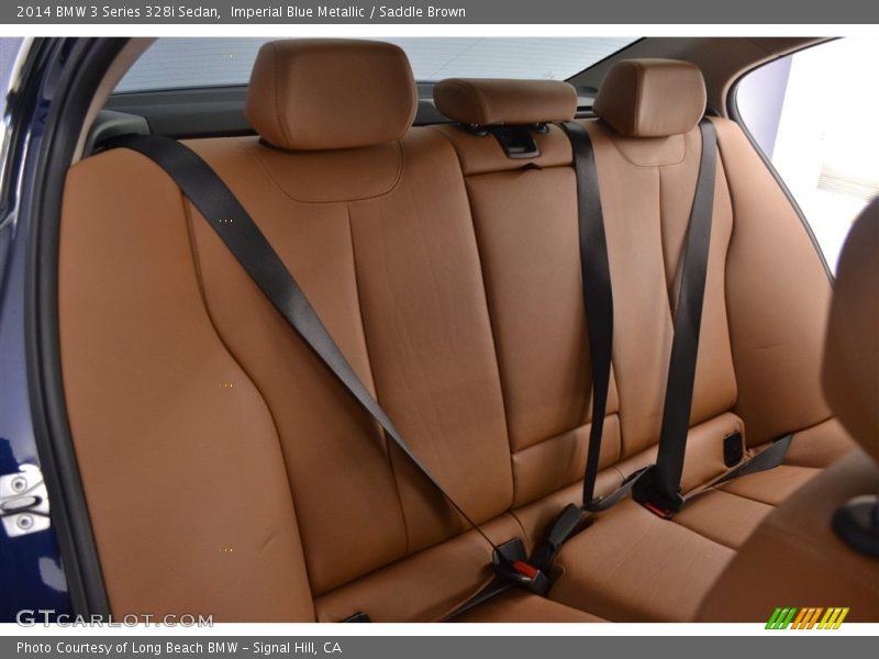 Imperial Blue Metallic / Saddle Brown 2014 BMW 3 Series 328i Sedan