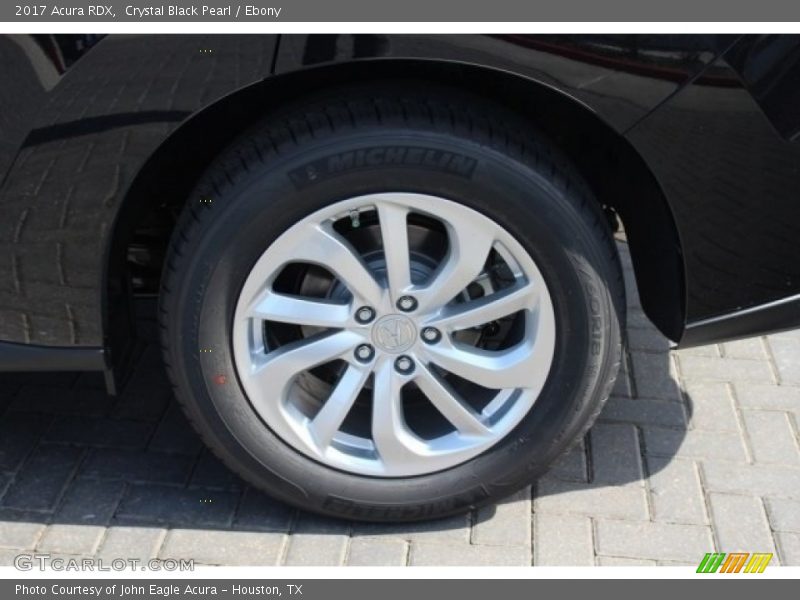 Crystal Black Pearl / Ebony 2017 Acura RDX