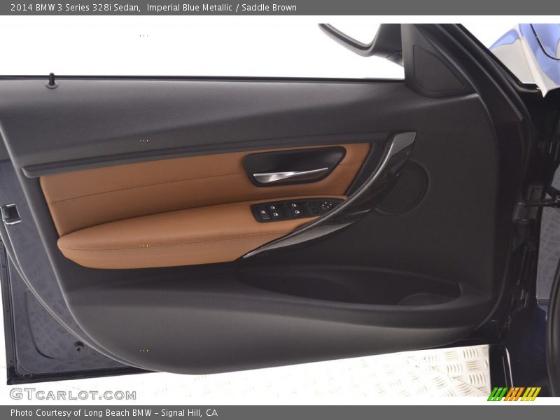 Imperial Blue Metallic / Saddle Brown 2014 BMW 3 Series 328i Sedan