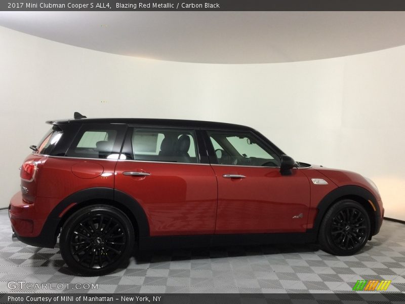 Blazing Red Metallic / Carbon Black 2017 Mini Clubman Cooper S ALL4