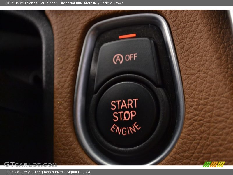 Imperial Blue Metallic / Saddle Brown 2014 BMW 3 Series 328i Sedan