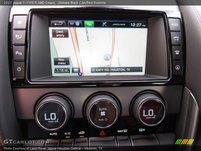 Navigation of 2017 F-TYPE R AWD Coupe