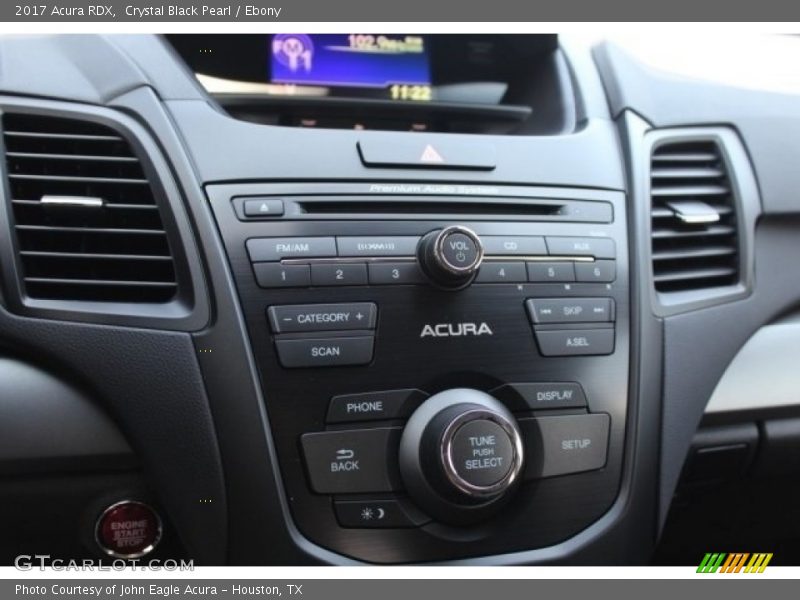 Crystal Black Pearl / Ebony 2017 Acura RDX