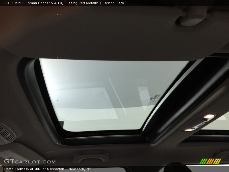Blazing Red Metallic / Carbon Black 2017 Mini Clubman Cooper S ALL4