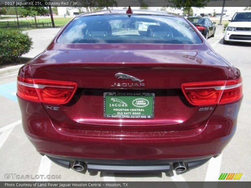 Odyssey Red / Jet 2017 Jaguar XE 25t