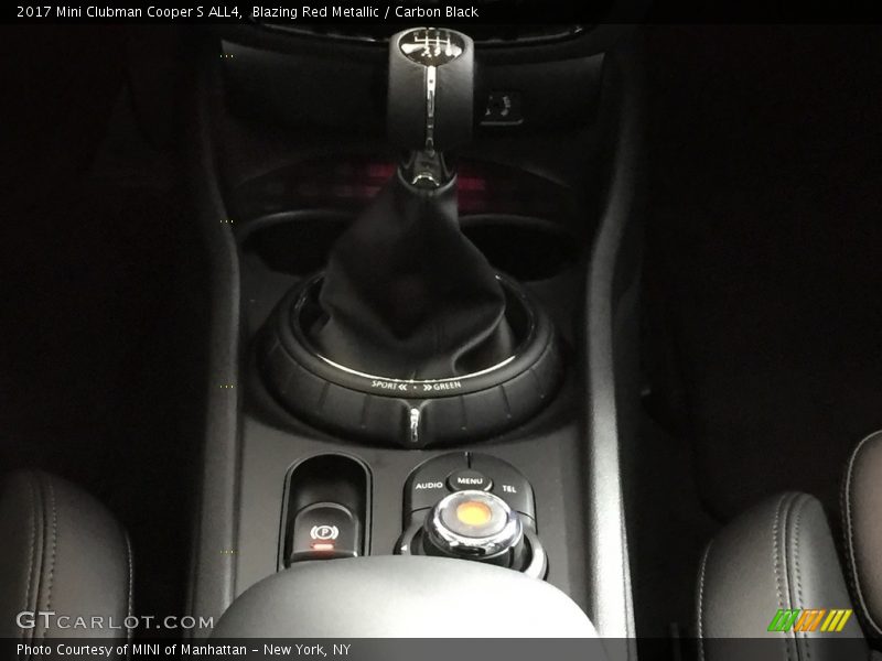 Blazing Red Metallic / Carbon Black 2017 Mini Clubman Cooper S ALL4