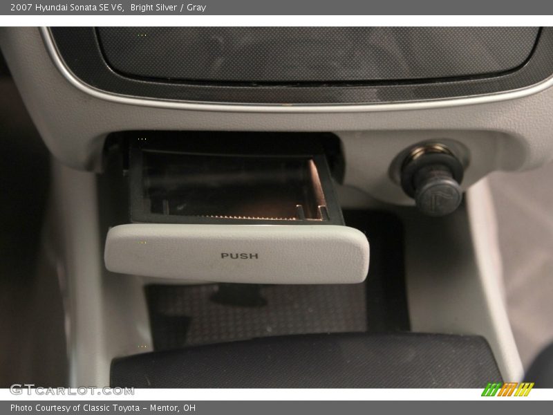 Bright Silver / Gray 2007 Hyundai Sonata SE V6