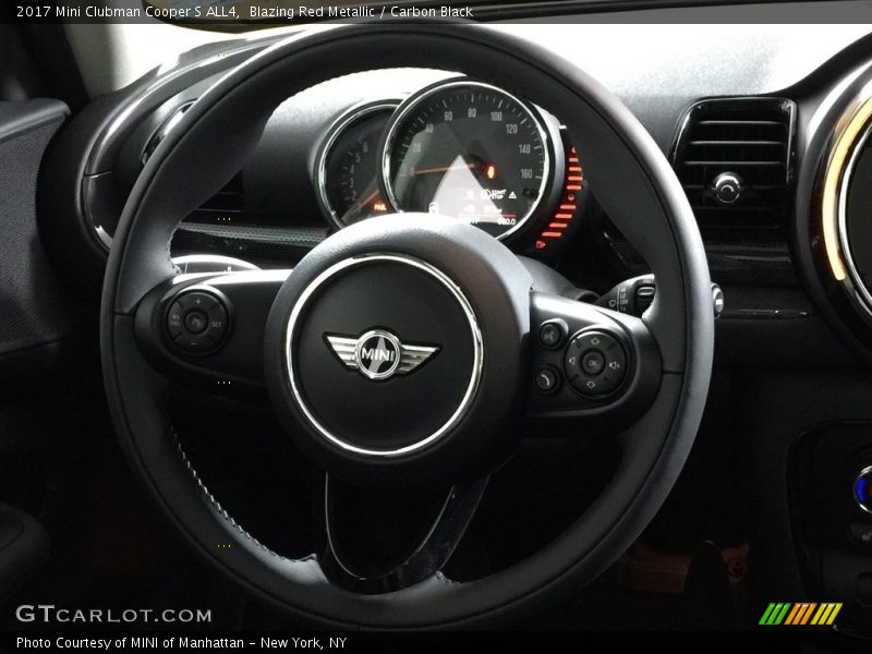 Blazing Red Metallic / Carbon Black 2017 Mini Clubman Cooper S ALL4