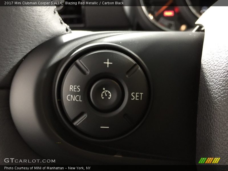 Blazing Red Metallic / Carbon Black 2017 Mini Clubman Cooper S ALL4