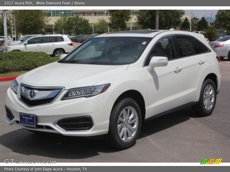 White Diamond Pearl / Ebony 2017 Acura RDX