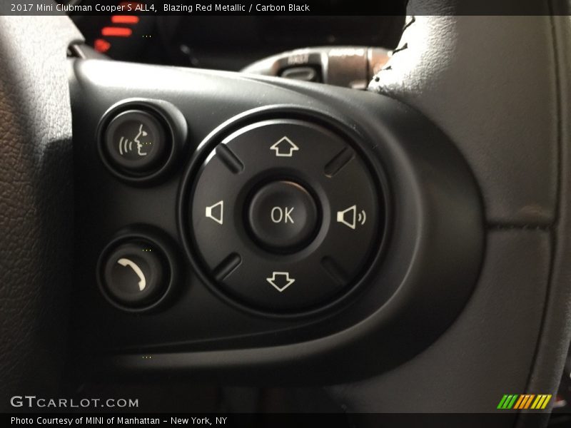 Blazing Red Metallic / Carbon Black 2017 Mini Clubman Cooper S ALL4