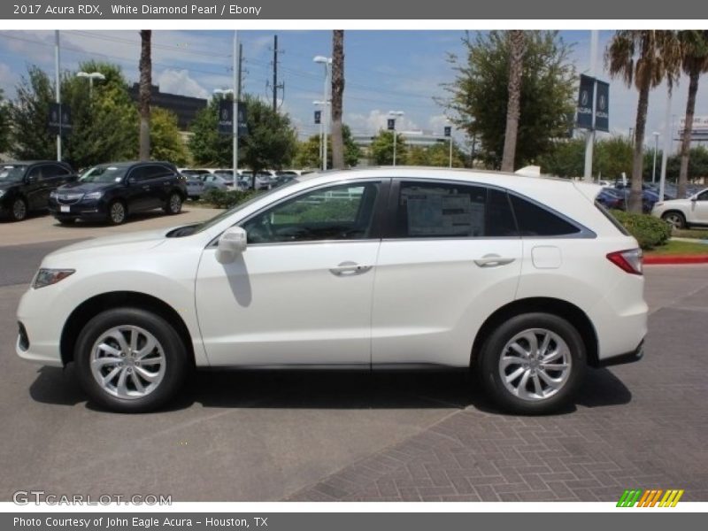 White Diamond Pearl / Ebony 2017 Acura RDX