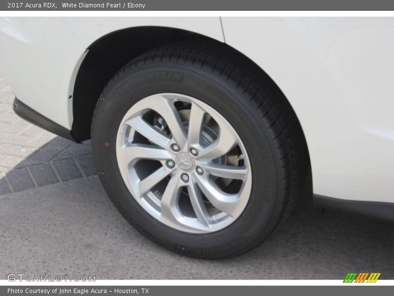 White Diamond Pearl / Ebony 2017 Acura RDX