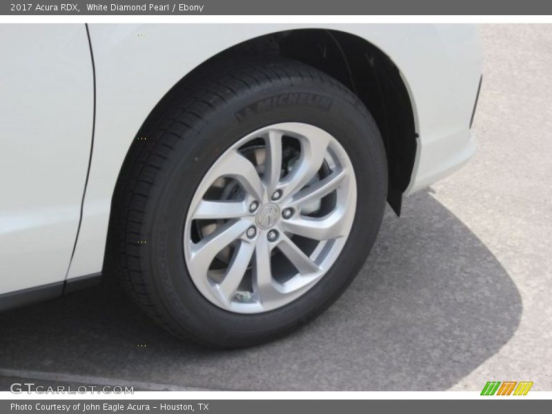 White Diamond Pearl / Ebony 2017 Acura RDX