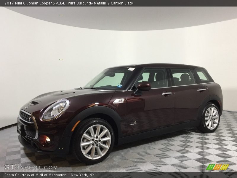 Pure Burgundy Metallic / Carbon Black 2017 Mini Clubman Cooper S ALL4