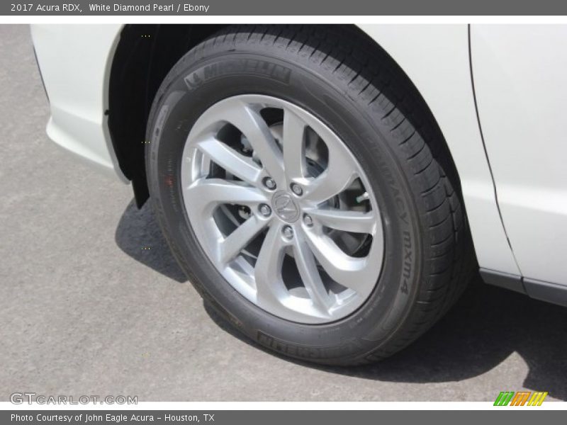 White Diamond Pearl / Ebony 2017 Acura RDX