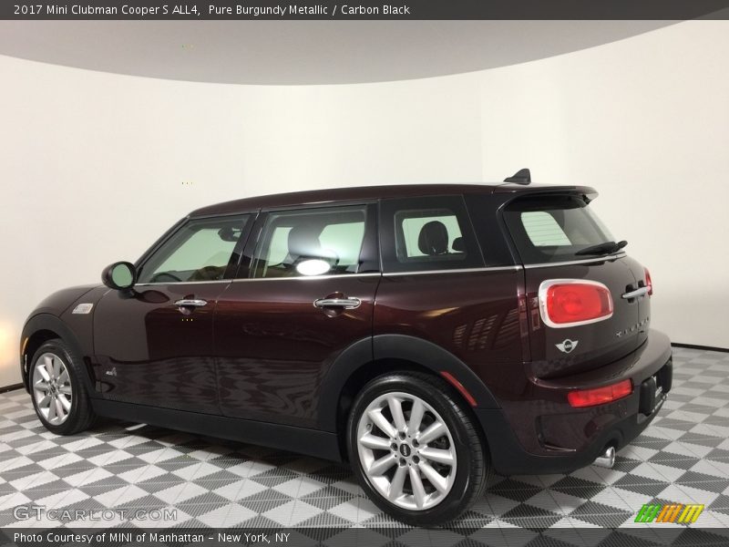 Pure Burgundy Metallic / Carbon Black 2017 Mini Clubman Cooper S ALL4