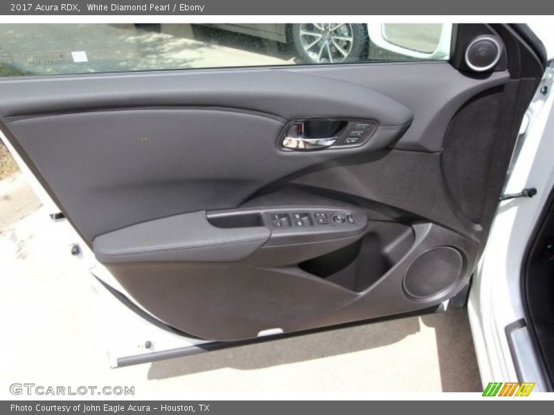 White Diamond Pearl / Ebony 2017 Acura RDX