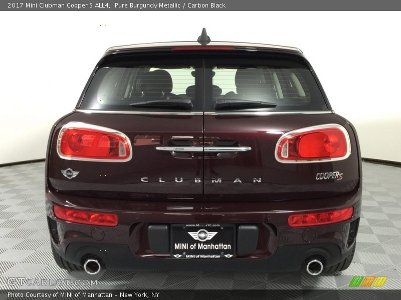Pure Burgundy Metallic / Carbon Black 2017 Mini Clubman Cooper S ALL4