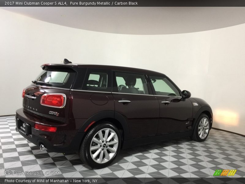 Pure Burgundy Metallic / Carbon Black 2017 Mini Clubman Cooper S ALL4