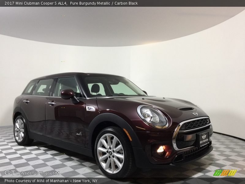 Pure Burgundy Metallic / Carbon Black 2017 Mini Clubman Cooper S ALL4