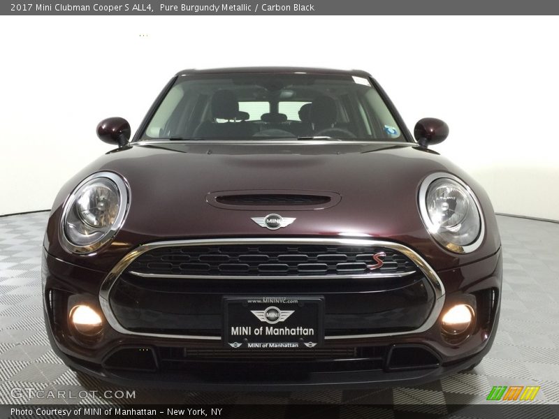 Pure Burgundy Metallic / Carbon Black 2017 Mini Clubman Cooper S ALL4