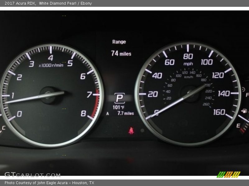 White Diamond Pearl / Ebony 2017 Acura RDX