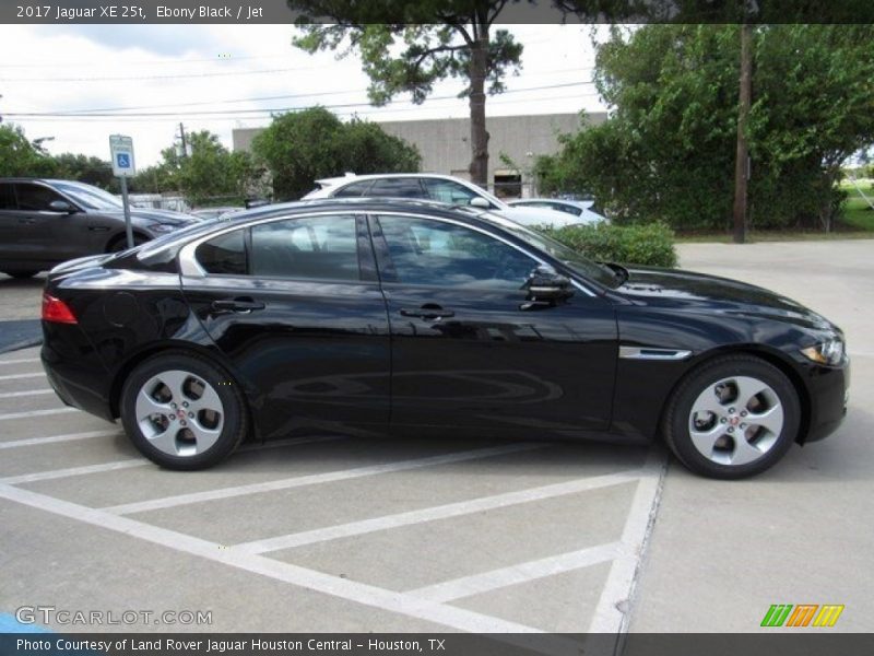 Ebony Black / Jet 2017 Jaguar XE 25t
