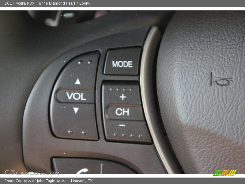 White Diamond Pearl / Ebony 2017 Acura RDX