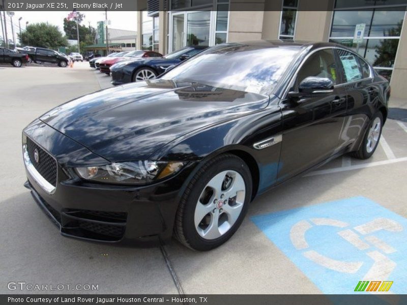 Ebony Black / Jet 2017 Jaguar XE 25t