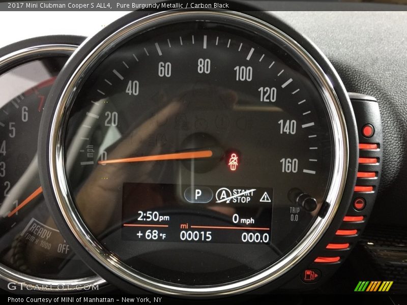 Pure Burgundy Metallic / Carbon Black 2017 Mini Clubman Cooper S ALL4