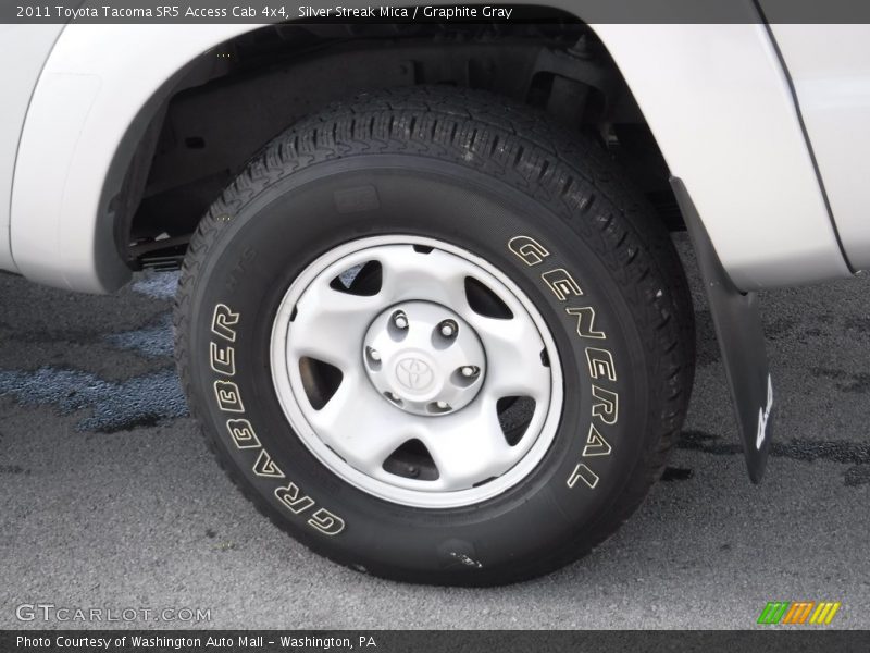 Silver Streak Mica / Graphite Gray 2011 Toyota Tacoma SR5 Access Cab 4x4