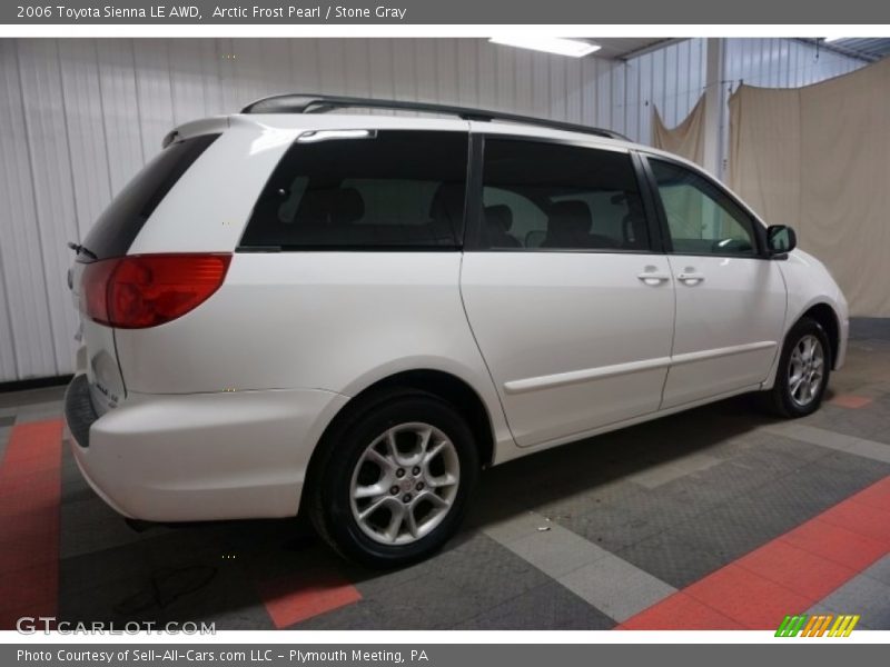 Arctic Frost Pearl / Stone Gray 2006 Toyota Sienna LE AWD