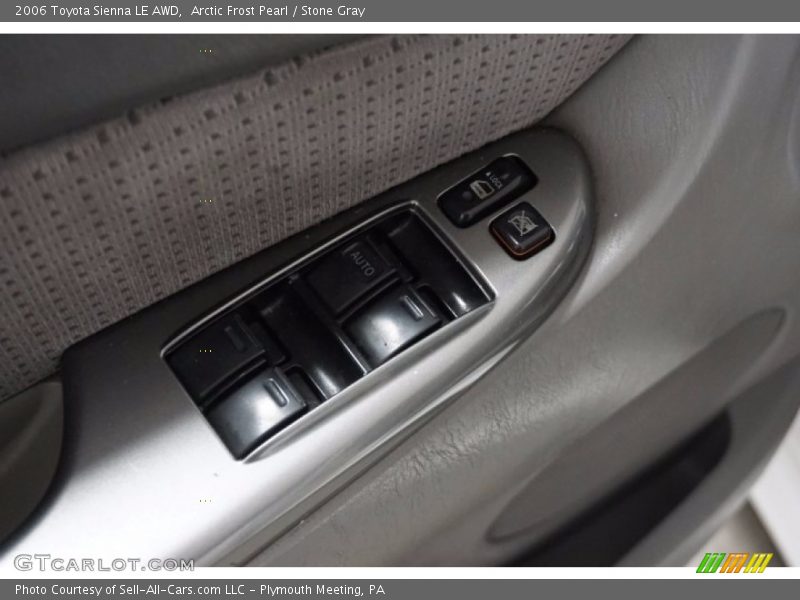 Arctic Frost Pearl / Stone Gray 2006 Toyota Sienna LE AWD