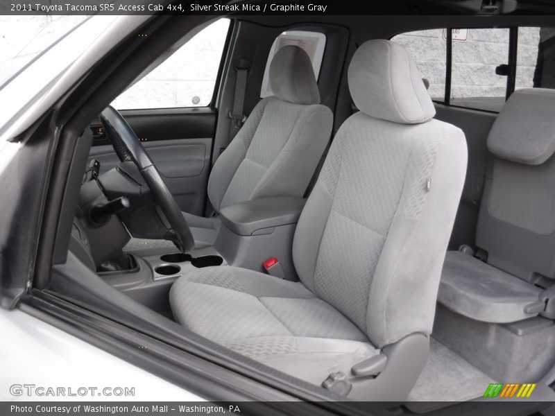 Silver Streak Mica / Graphite Gray 2011 Toyota Tacoma SR5 Access Cab 4x4
