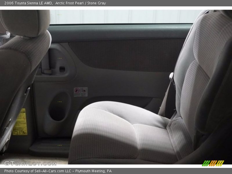 Arctic Frost Pearl / Stone Gray 2006 Toyota Sienna LE AWD