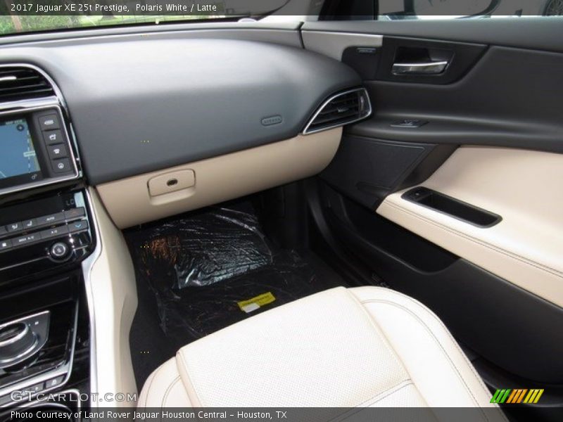 Polaris White / Latte 2017 Jaguar XE 25t Prestige