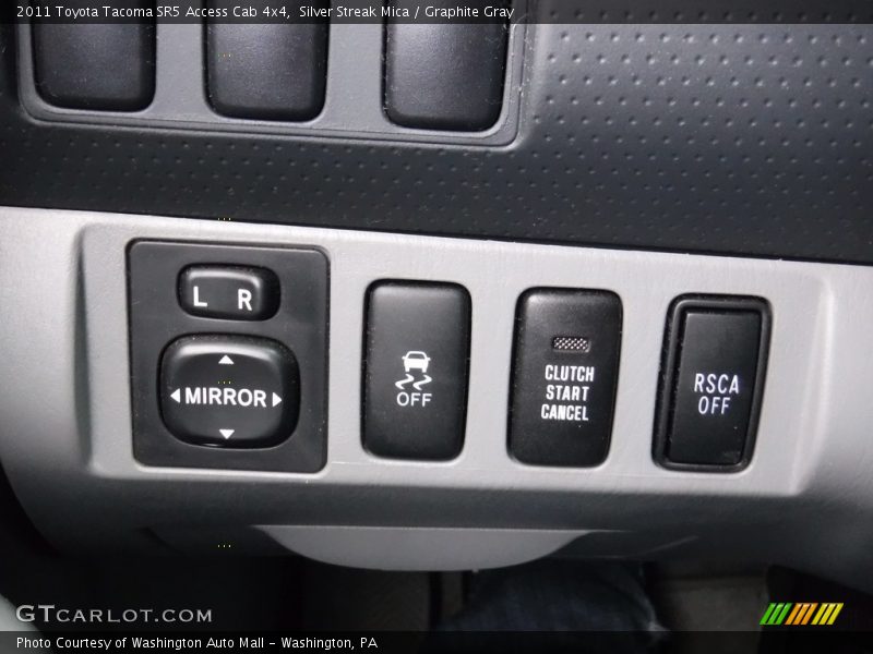 Silver Streak Mica / Graphite Gray 2011 Toyota Tacoma SR5 Access Cab 4x4