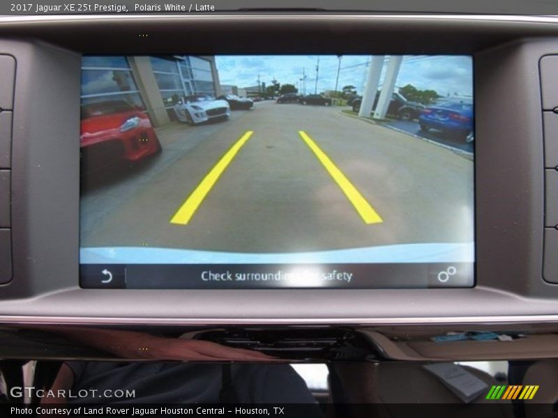 Polaris White / Latte 2017 Jaguar XE 25t Prestige