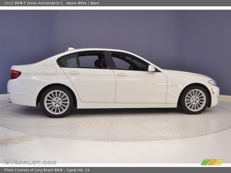 Alpine White / Black 2013 BMW 5 Series ActiveHybrid 5