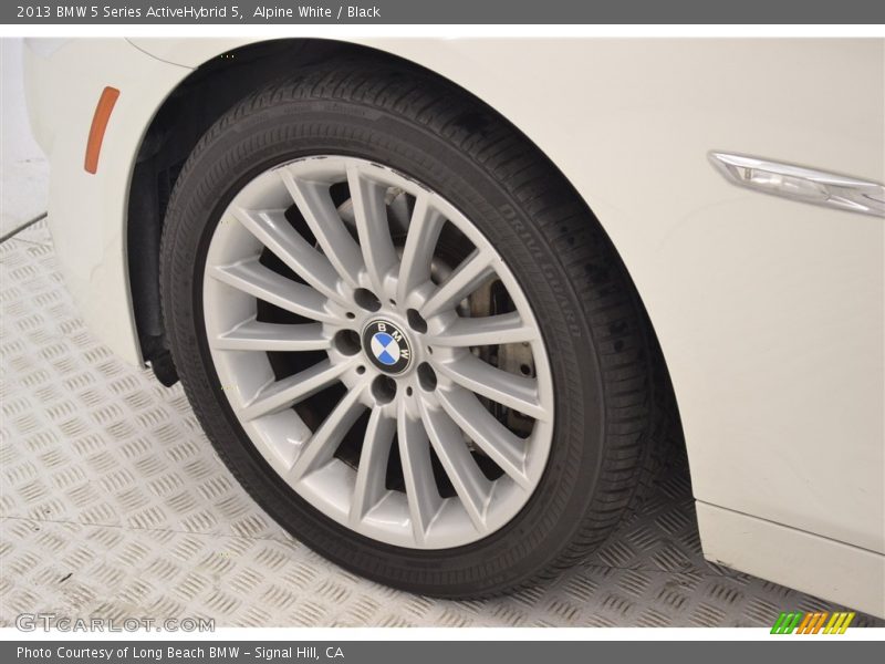 Alpine White / Black 2013 BMW 5 Series ActiveHybrid 5