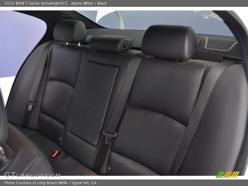 Alpine White / Black 2013 BMW 5 Series ActiveHybrid 5