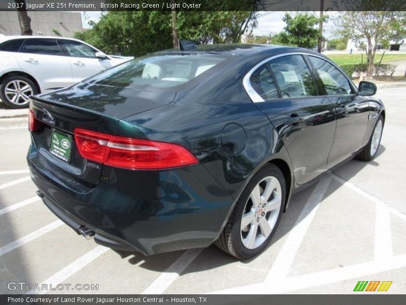 British Racing Green / Light Oyster 2017 Jaguar XE 25t Premium