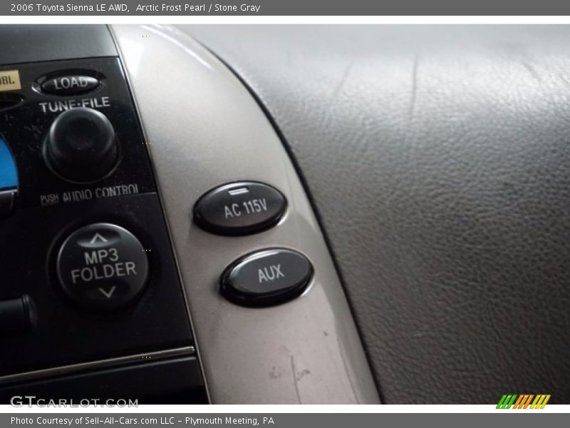 Arctic Frost Pearl / Stone Gray 2006 Toyota Sienna LE AWD