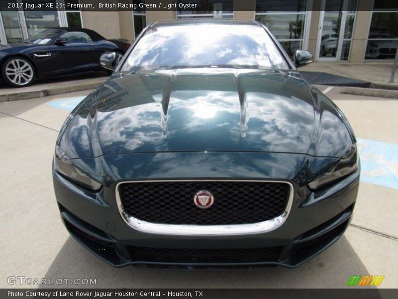 British Racing Green / Light Oyster 2017 Jaguar XE 25t Premium