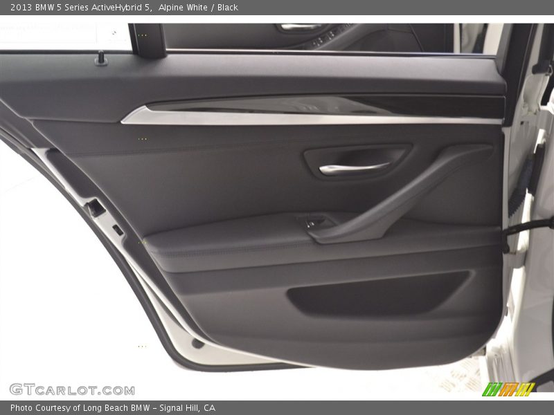 Alpine White / Black 2013 BMW 5 Series ActiveHybrid 5
